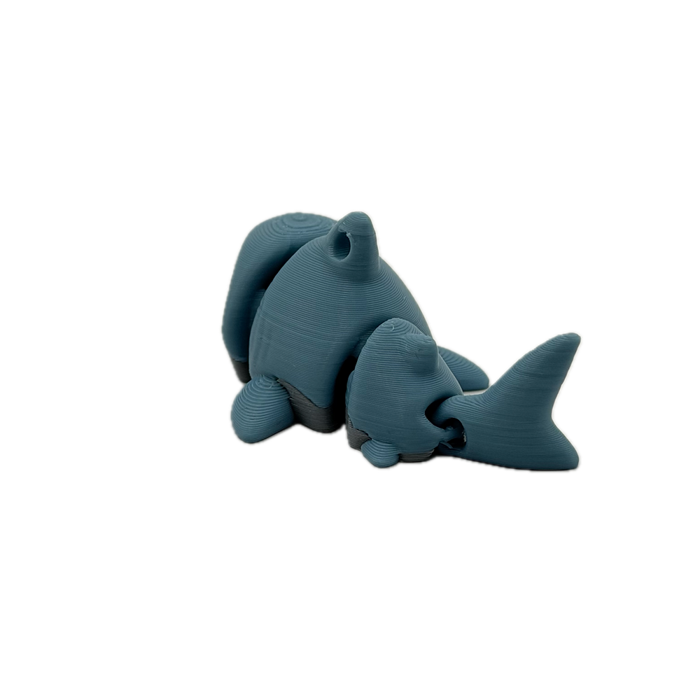 Thumbnail: Flexi Shark & Whale Shark – Deep Sea Playset
