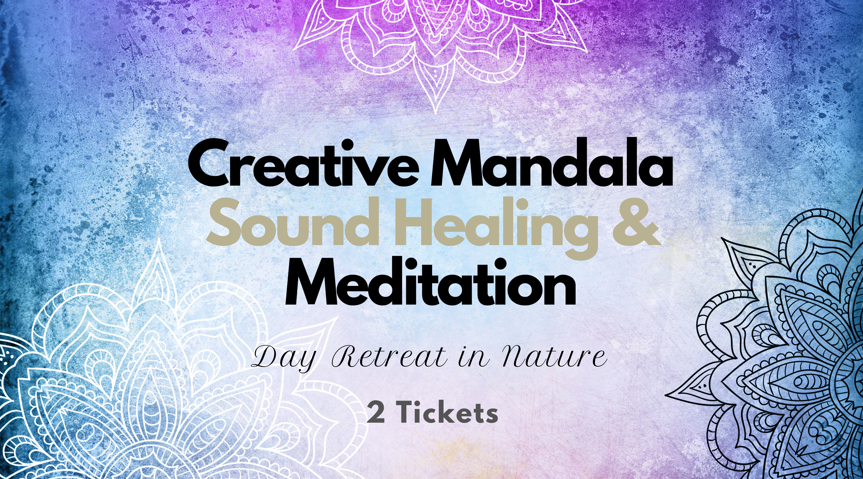 Creative Mandala, Sound Healing & Meditation Day in Nature