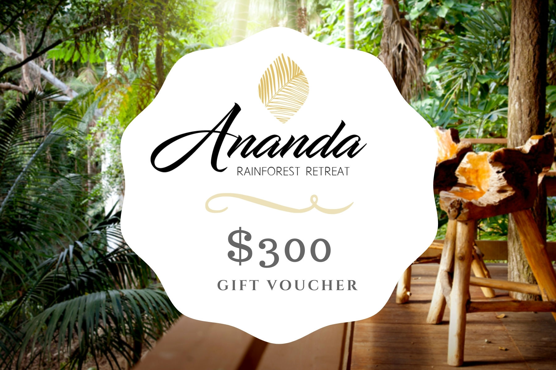 ANANDA $300 Gift Voucher