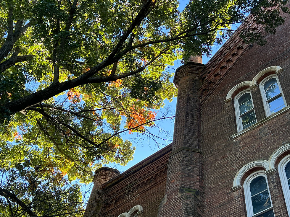 Detail of College Hall