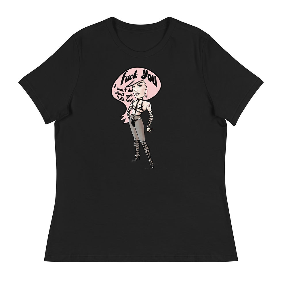Thumbnail: FU Pinup Women's T-Shirt