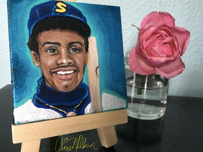 Mini Canvas Paintings by Carrie Milburn