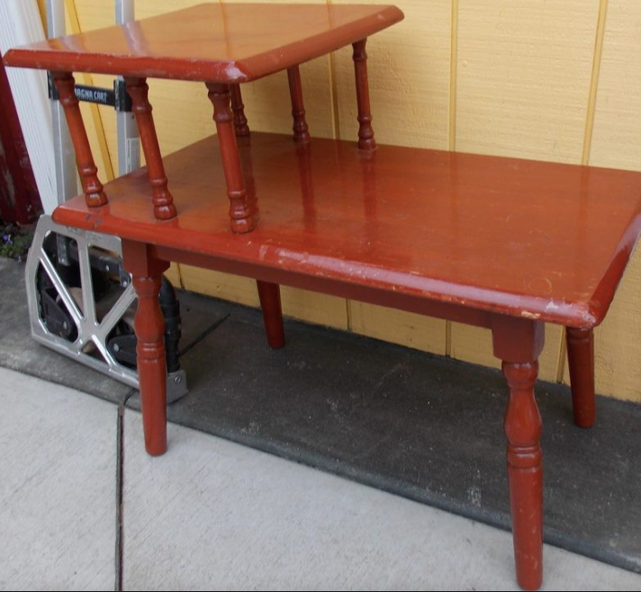 Before Painting Table