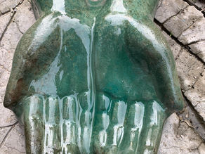 Cupped Hands - Cement Trinket Holder