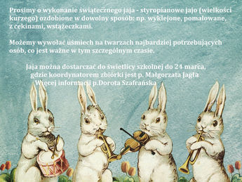 Zapraszamy do dobrych uczynków! 