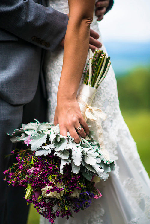 The Faded Poppy Wedding Flowers
