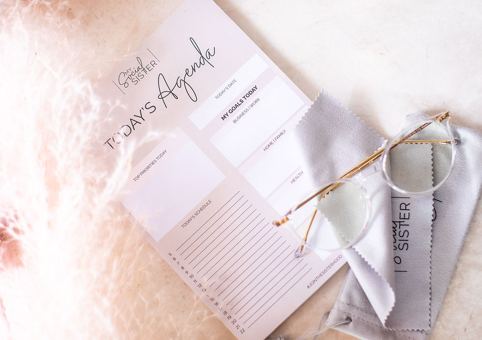 50 Sheet Daily Agenda Planner