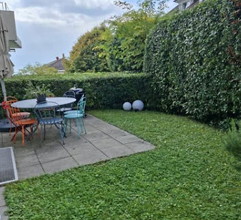 partement avec jardin privé à Pully Alt 525, terrasse paysagère et vue sur le lac Léman, promotion immobilière de luxe Vaud.