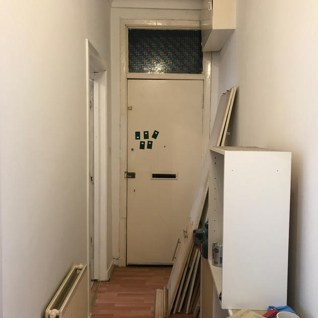 Before: Hallway
