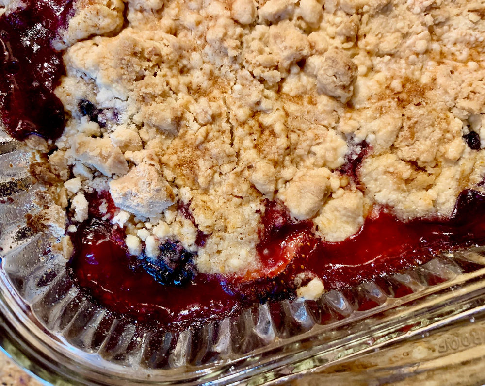 Berry Dump Cake