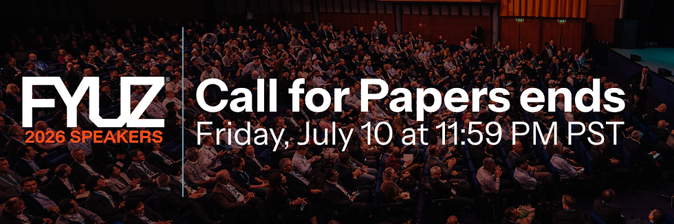 FYUZ 2026 Call for Papers info