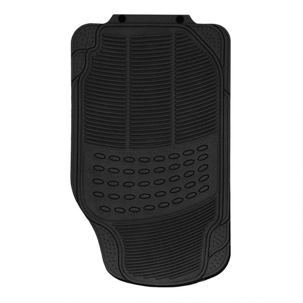 TAPETE VINIL 3 PIEZAS NEGRO