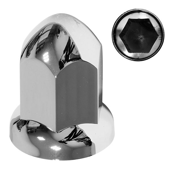 CAPUCHON FT121 CROMADO DE PRESION 33mm  BOLSA CON 10 PZAS