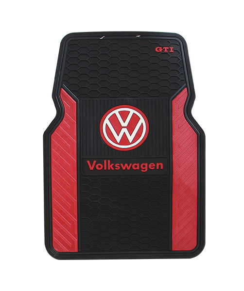 TAPETE PLATINUM 4 PZAS VOLKSWAGEN GTI CHICO ROJO