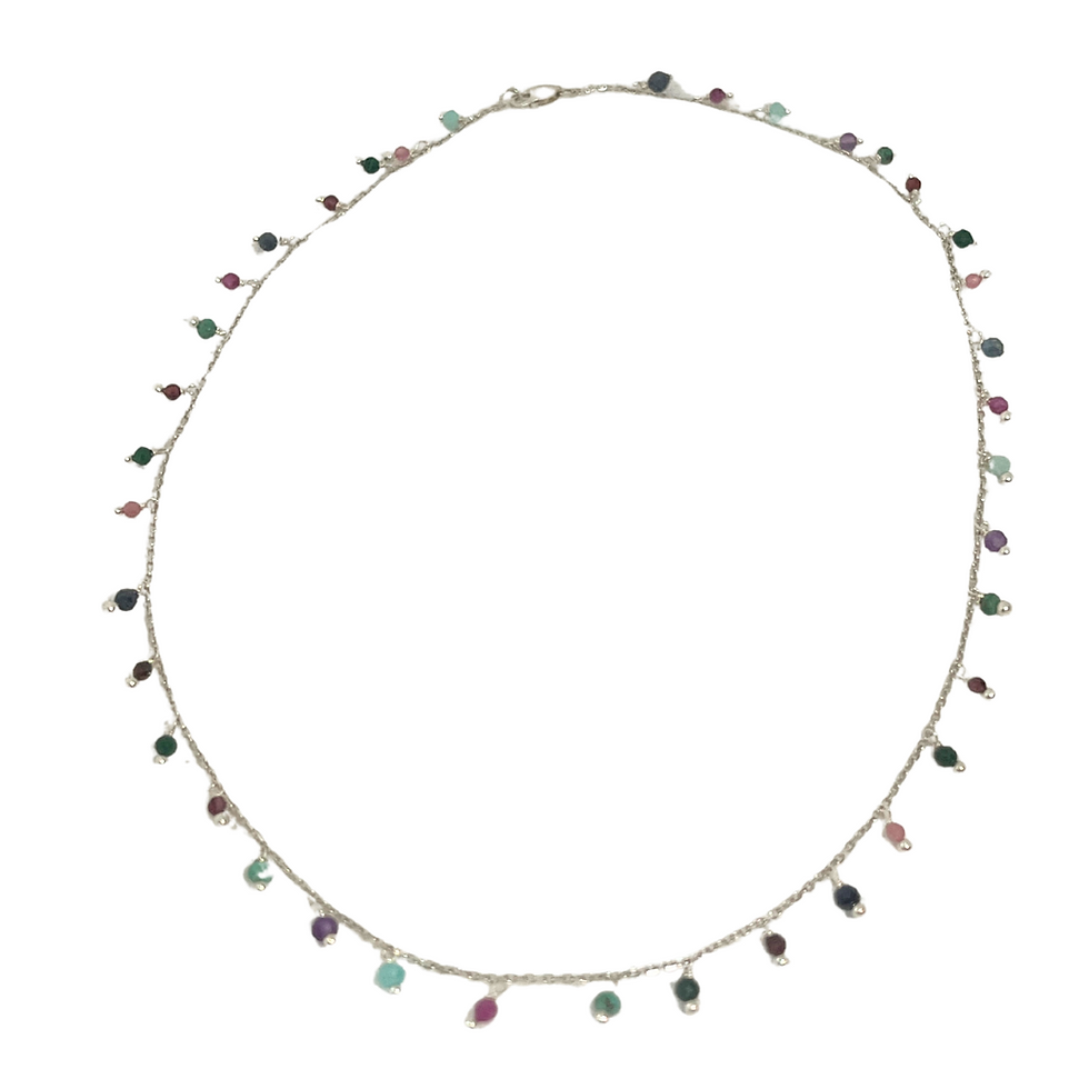 Colar Chácaras Gemas Naturais