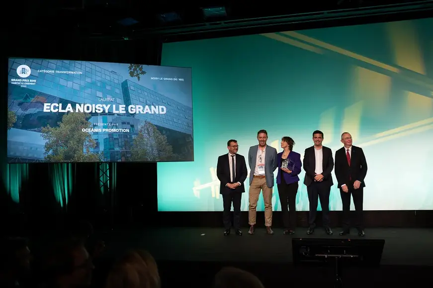 Remise du prix SIMI 2022, immobilier, oceanis promotion