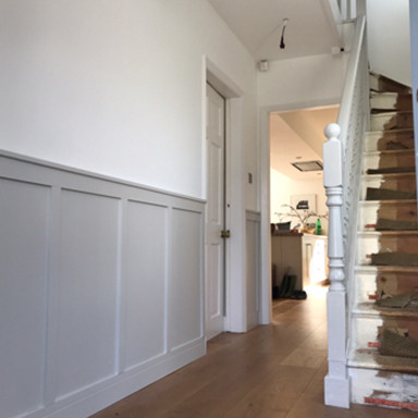 Panelling - Light Grey Finish 