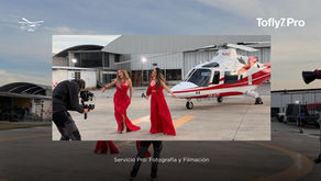 El video de Mariana Ochoa, "Me está gustando", con María Bernal, se estrenó el 8 de octubre y se grabó con un helicóptero Agusta A109 K2 de Tofly7.