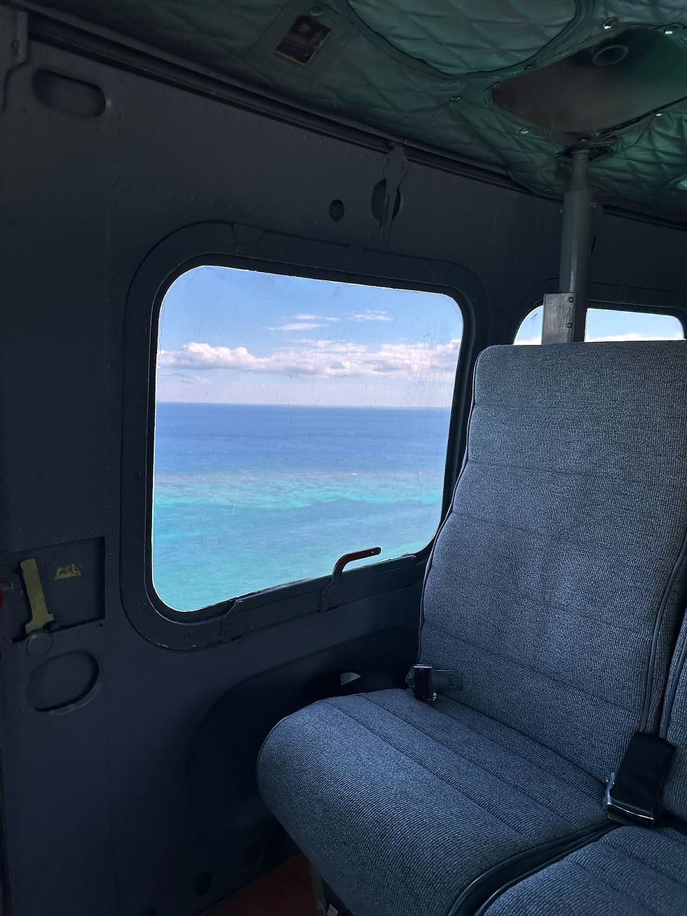 traslado ejecutivo en helicóptero a Holbox