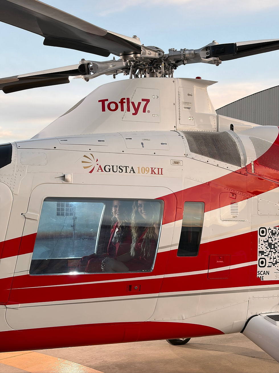 Llegar en helicóptero a tu boda