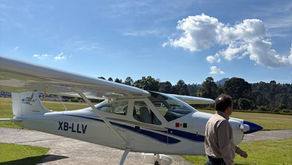 preparación de vuelo