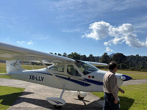 preparación de vuelo
