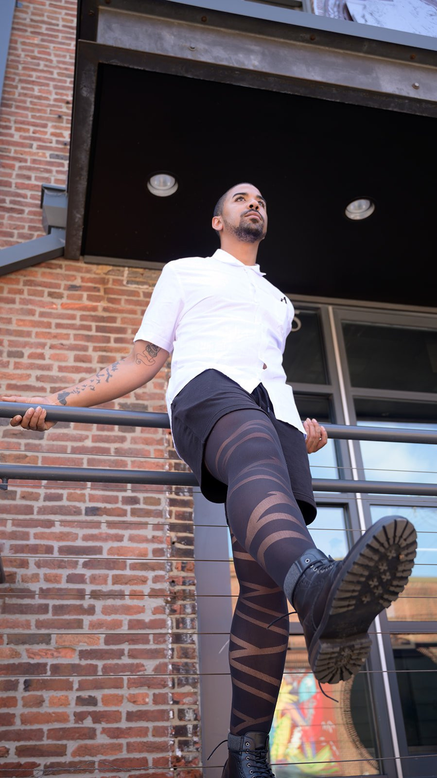 Men in Hosiery, tights for men