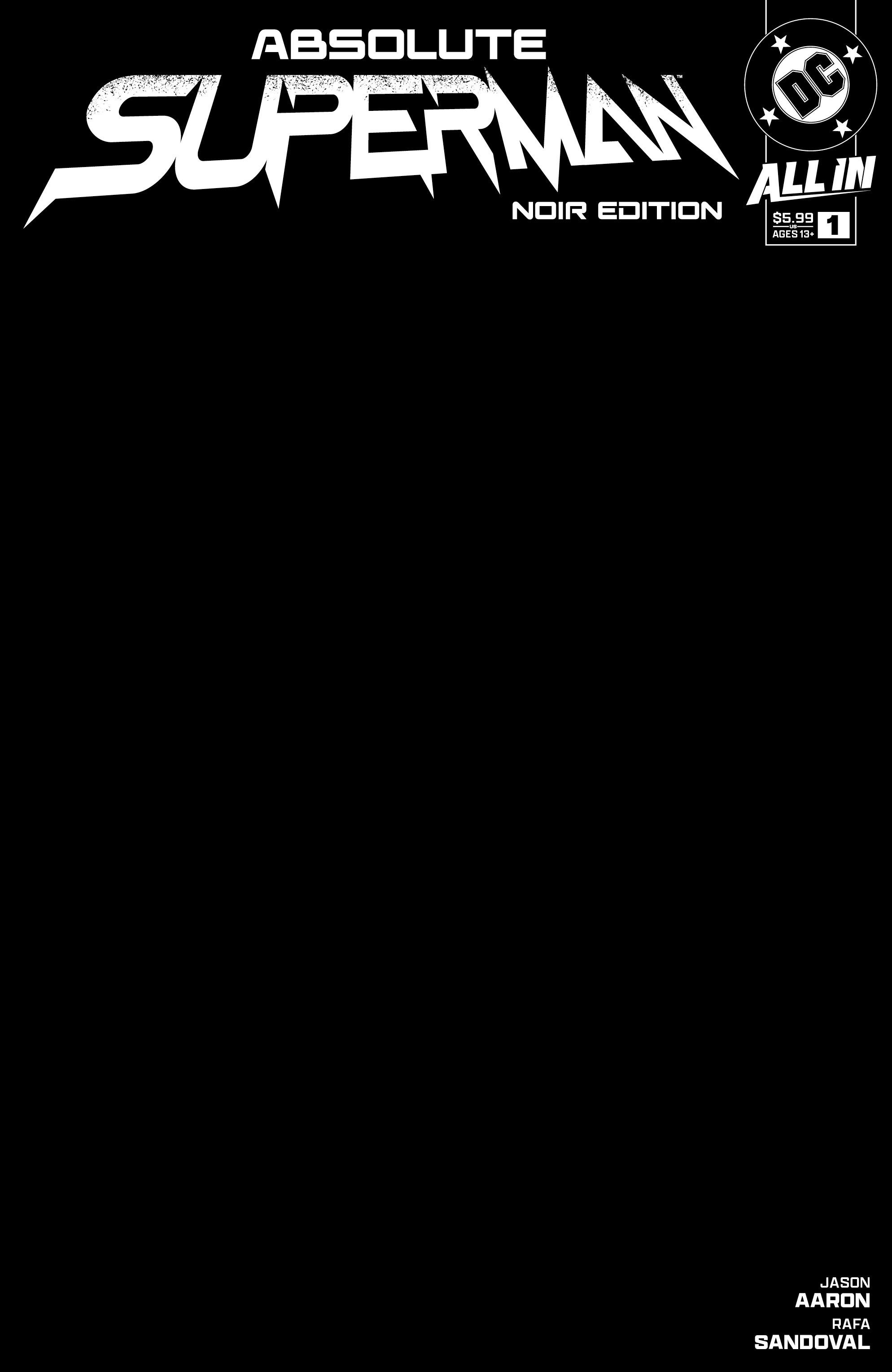 ABSOLUTE SUPERMAN NOIR EDITION #1 (ONE SHOT) CVR B