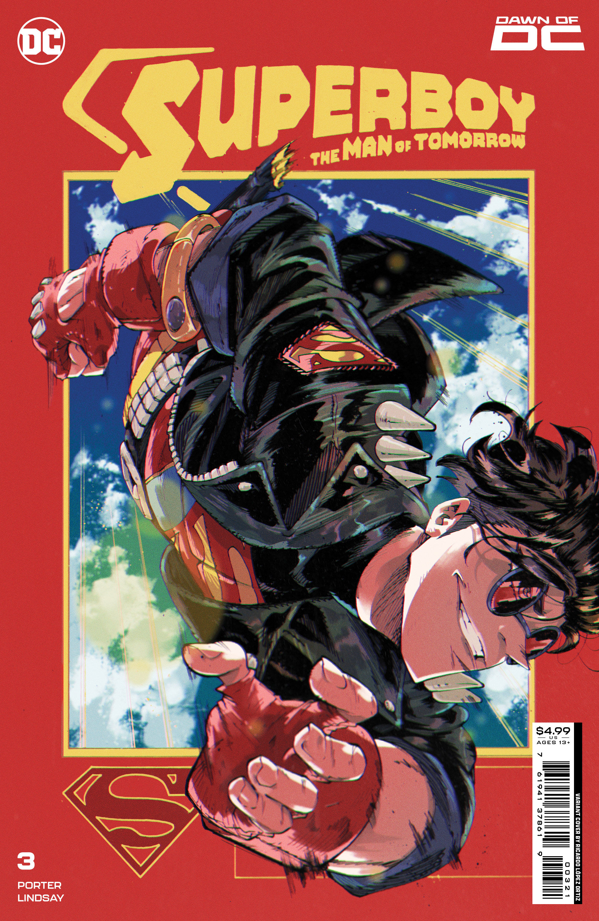 SUPERBOY THE MAN OF TOMORROW #3 (OF 6) CVR B