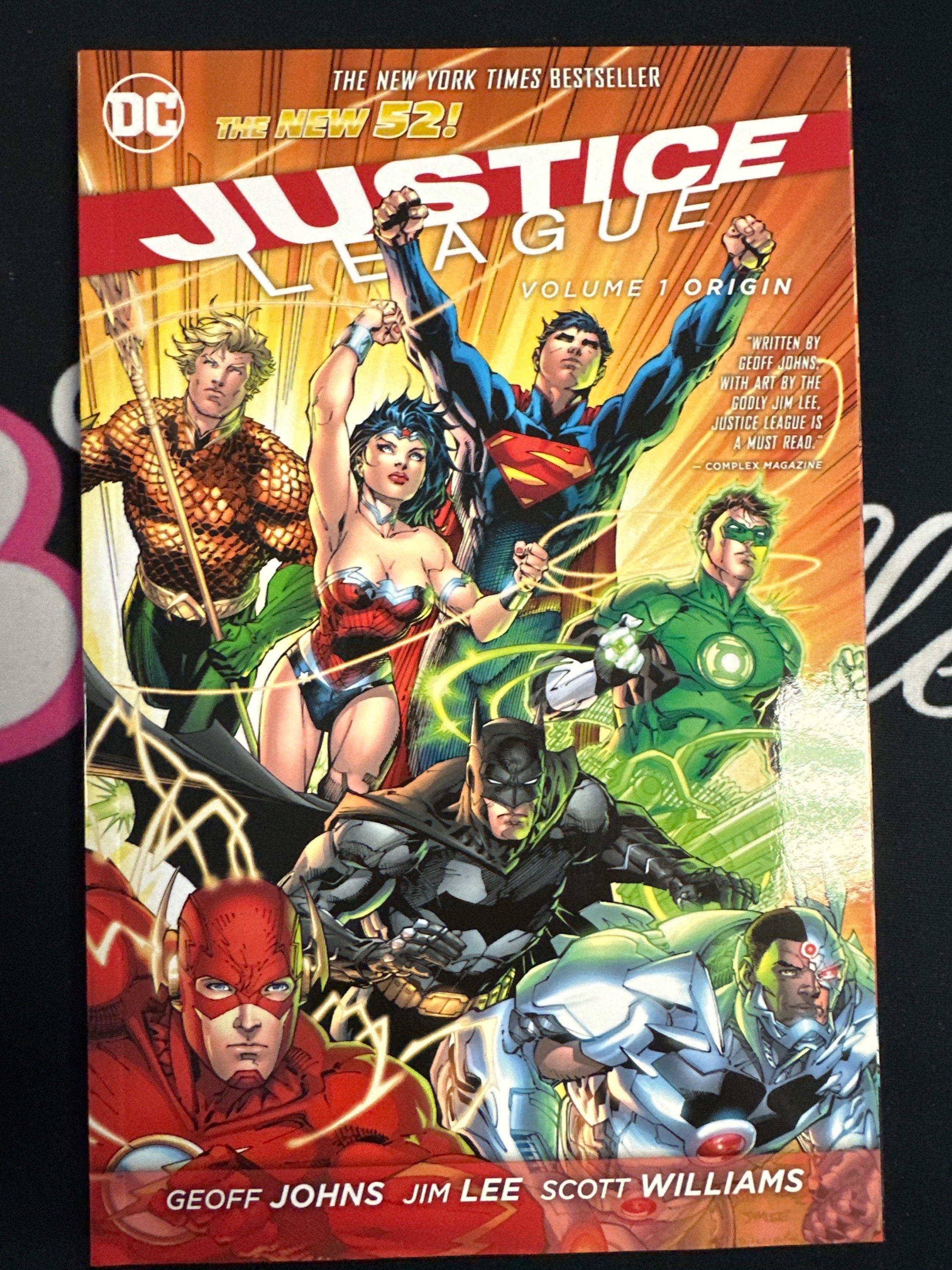 JUSTICE LEAGUE TP VOL 01 ORIGIN
