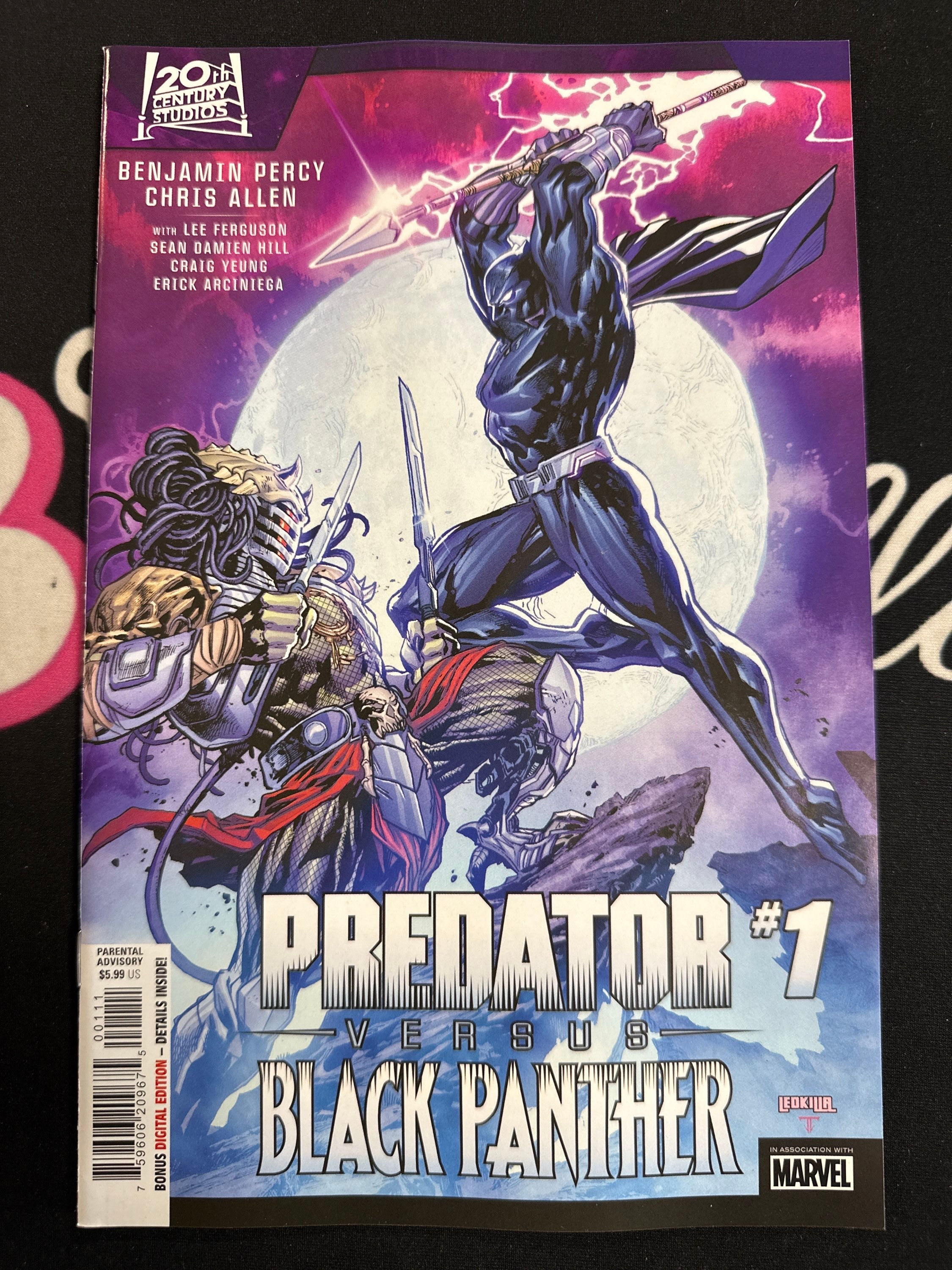 Predator Versus Black Panther 1-4