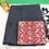 Thumbnail: Black-handloom khadi cotton saree with kalamkari blouse