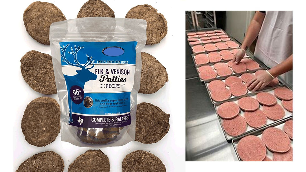 Freeze Dried Patties website