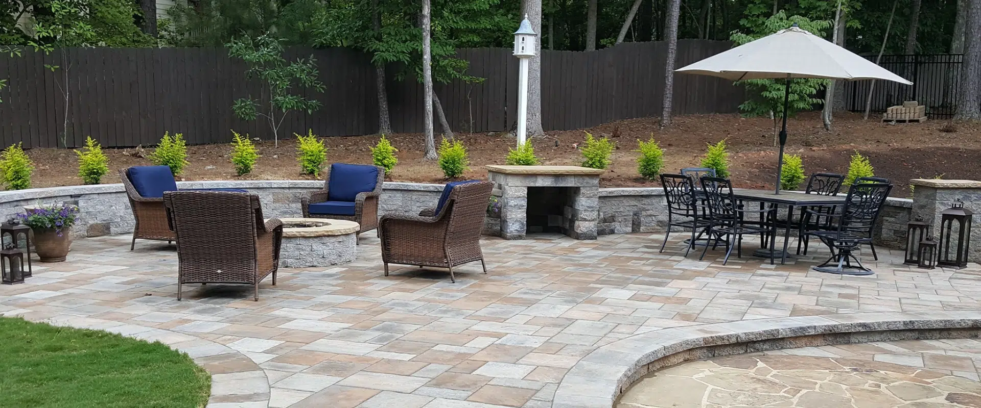 Sugar Hill Paver Patio Installation