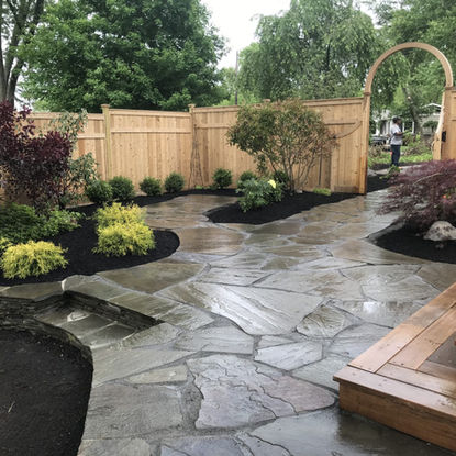 Flagstone Patio and Walkway
