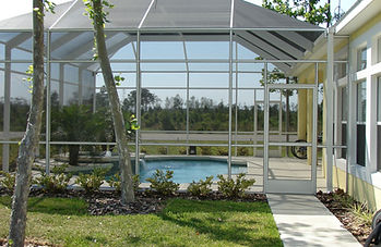 Screened Pool Area