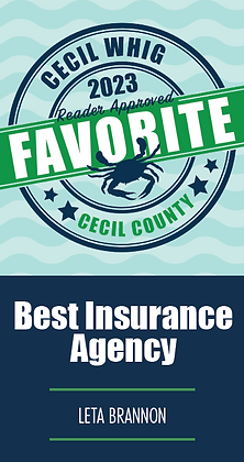 2023 Cecil County's Favorite Ins Agency