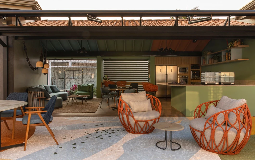 Adriana Fontana Design de Interiores - Café Botânico. Felipe Araújo/CASACOR 