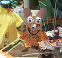 Junk modelling rabbit