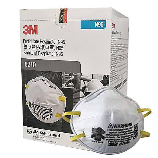 Miniatura: 3M Respirador N95 - 8210 de Uso Médico Profesional