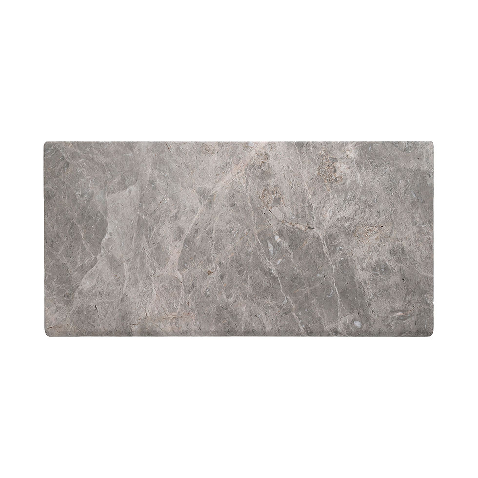 Thumbnail: Silver marble tumbled filled 12x24x5