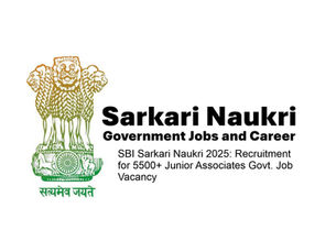SBI Sarkari Naukri 2025: Recruitment for 5500+ Junior Associates Govt. Job Vacancy