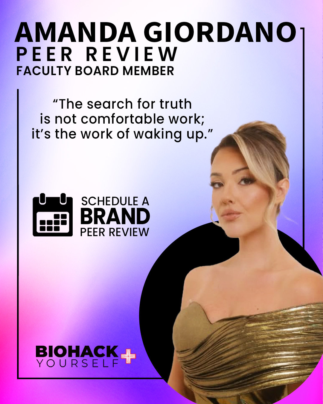 Amanda Giordano | Biohack Yourself
