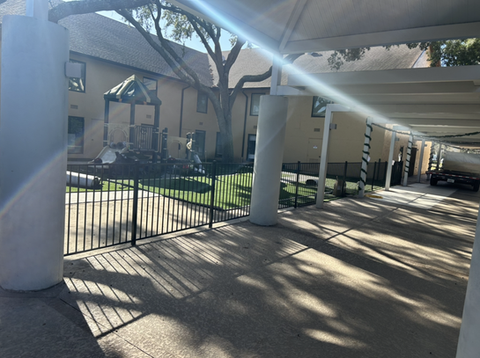 Aluminum fence in Orlando