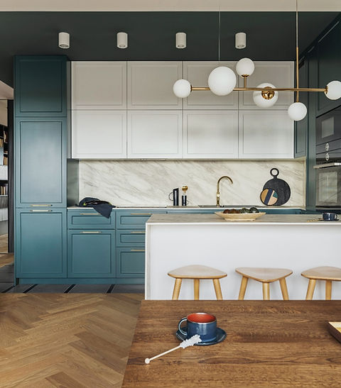 Contemporary and modern kitchen remodeling