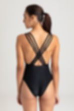 Thumbnail: Vulevu Zip Detailed One Piece - Black  SIGNATURE