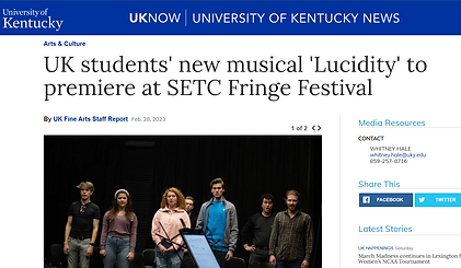 Aaron Soltis & Devin Landis - Lucidity: A New Musical