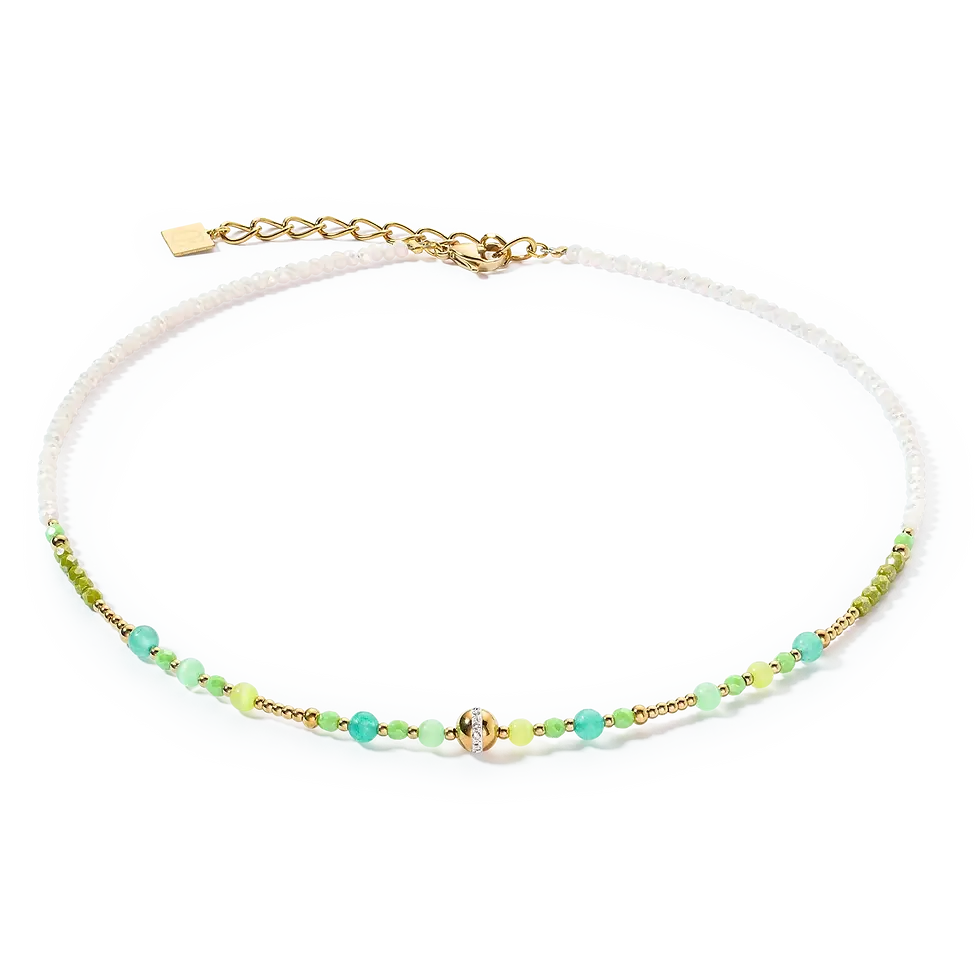Princess Spheres necklace green
