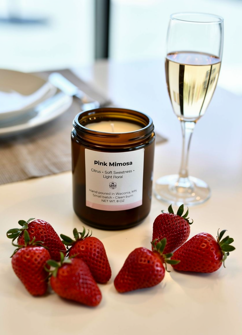 Thumbnail: Pink Mimosa Candle