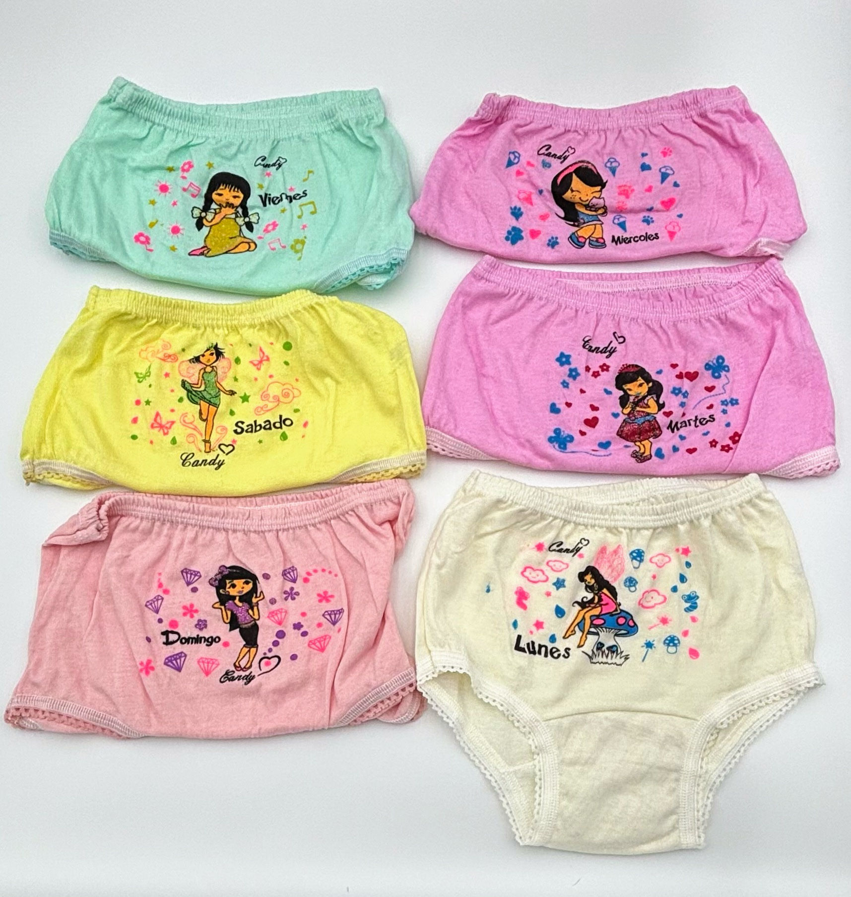 Pantaleta Candy Muñecas